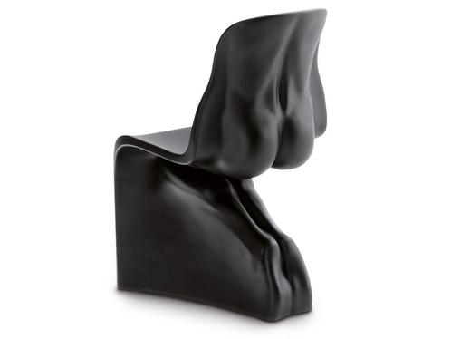 HIM & HER design stoelen by Fabio Novembre, Huis en Inrichting, Stoelen, Zo goed als nieuw, Twee, Kunststof, Zwart, Ophalen