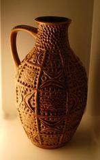 Bay Keramiek vaas bruin modelnummer 61-35, Antiek en Kunst, Ophalen of Verzenden
