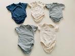 Babykleding 5 rompertjes maat 50-56, Kinderen en Baby's, Babykleding | Maat 50, Ophalen, Zo goed als nieuw