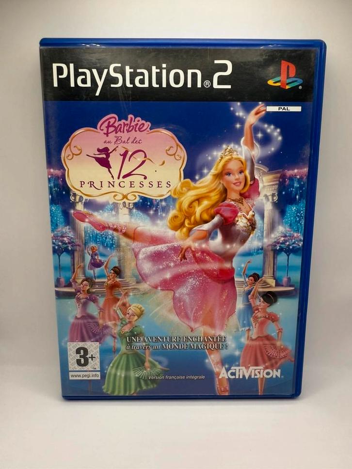 Barbie Au Bal des 12 Princesses PS2 Sony PlayStation, Games en Spelcomputers, Games | Sony PlayStation 2, Gebruikt, Avontuur en Actie