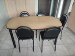 2 keukentafels met 6 stoelen, Ophalen of Verzenden, Zo goed als nieuw