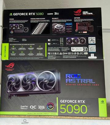 RTX 5090 Astral beschikbaar voor biedingen