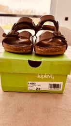 Kipling sandalen khaki maat 23, Overige typen, Kipling, Jongen of Meisje, Gebruikt