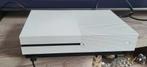 Console Xbox One S 500GB Blanche + 1 manette + 4 jeux ++++++, Comme neuf, Avec 1 manette, 500 GB, Xbox One