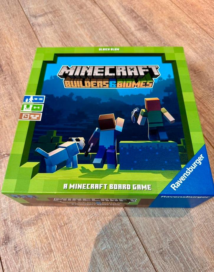 Minecraft builders and biomes, Hobby en Vrije tijd, Gezelschapsspellen | Kaartspellen, Zo goed als nieuw, Ophalen of Verzenden