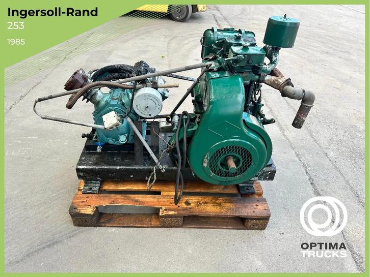 Ingersoll Rand 253 Piston air compressor (bj 1985), Zakelijke goederen, Machines en Bouw | Pompen en Compressoren