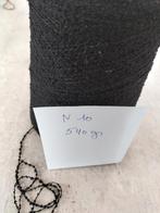 Cône de laine noir a bouclettes N10 (540 gr)., Enlèvement ou Envoi