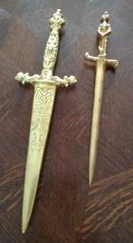 2 Koperen sierdolken, Ophalen of Verzenden, Koper