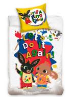 Bing Konijn Dekbedovertrek 140 x 200 - van 34,95 voor 24,95, Kinderen en Baby's, Jongetje of Meisje, Wit, Dekbedovertrek, Nieuw