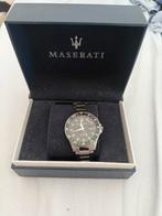 Maserati horloge + ticket + doos, Handtassen en Accessoires, Horloges | Heren, Ophalen of Verzenden