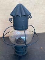 Ancienne lampe tempête marine bulle noir, Enlèvement, Utilisé