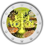 2 euros Lettonie 2020 Céramique colorée, 2 euros, Enlèvement ou Envoi