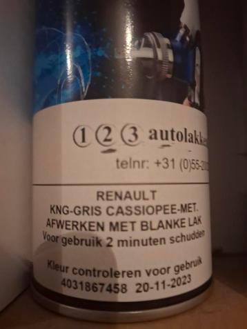 Autolak grijs  beschikbaar voor biedingen