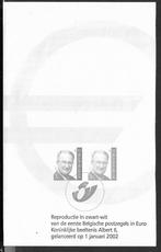 ZWART WIT koningen Albert  II, Postzegels en Munten, Ophalen of Verzenden