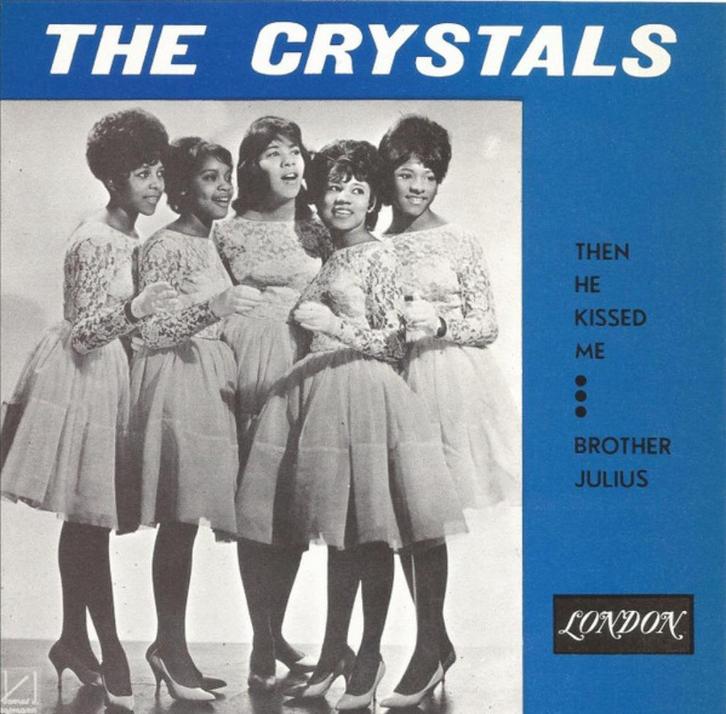 single the crystals---then he kissed me----1963---, Cd's en Dvd's, Vinyl Singles, Gebruikt, Single, Pop, 7 inch, Ophalen of Verzenden