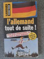 L'allemand tout de suite!, Livres, Livres d'étude & Cours, Ne s'applique pas, Utilisé, Enlèvement ou Envoi, Langues pour tous