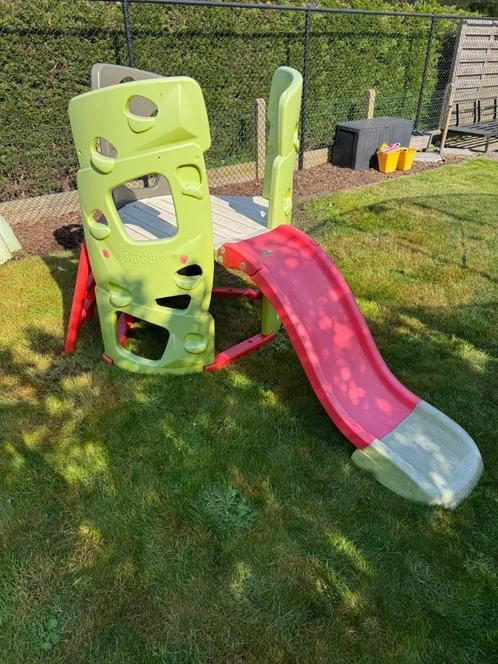 Smoby klimtoren, Kinderen en Baby's, Speelgoed | Buiten | Speeltoestellen, Gebruikt, Glijbaan, Ophalen