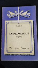 Racine ANDROMAQUE Classiques Larousse 1933, Livres, Europe autre, Utilisé, Envoi