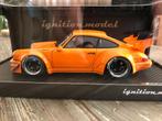 porsche 964 RWB 1:18 oranje, Ophalen of Verzenden, Nieuw, Auto