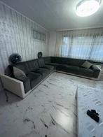 Salon zetel.    (HOEKZETEL), Huis en Inrichting, Ophalen of Verzenden, Zo goed als nieuw, Leer