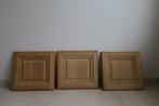 3 eiken kastdeurtjes, Ophalen, Nieuw