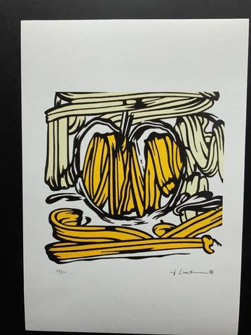 Lichtenstein genummerde litho 35 X 50 cm