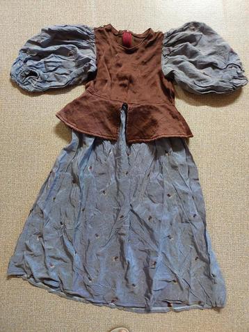 Verkleedkleding middeleeuwen, Enlèvement ou Envoi, Utilisé, 122 à 128, Garçon ou Fille