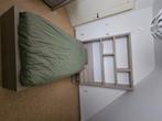 Bed 90cm met nachtkastje en boekenrek, Ophalen, 100 cm, Eenpersoons, Zo goed als nieuw