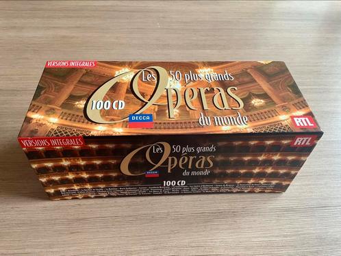 De 50 beste opera's ter wereld CD-boxset/100 cd's, Cd's en Dvd's, Cd's | Klassiek, Zo goed als nieuw, Boxset, Ophalen of Verzenden