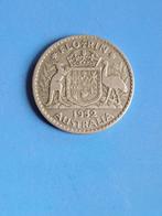 1952 Australie 1 florin en argent George VI, Timbres & Monnaies, Monnaies | Océanie, Envoi, Monnaie en vrac, Argent