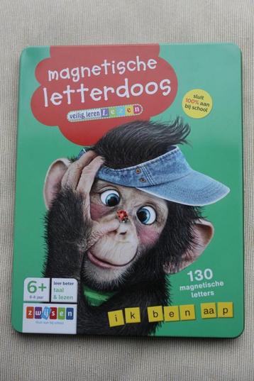 Magnetische letterdoos - veilig leren lezen beschikbaar voor biedingen