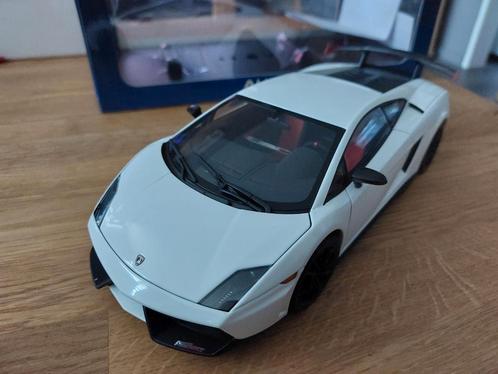 Autoart 1/18 Lamborghini Gallardo LP570 SuperTrofeo Stradale, Hobby en Vrije tijd, Modelauto's | 1:18, Zo goed als nieuw, Auto