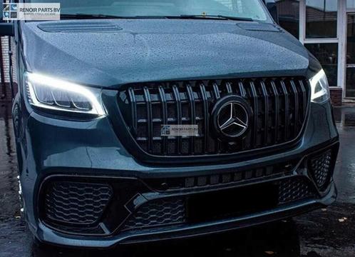 W907 AMG SPORT BUMPER MERCEDES SPRINTER VOORBUMPER + GT GRIL, Auto-onderdelen, Carrosserie, Bumper, Voor, Gebruikt, 6 maanden garantie