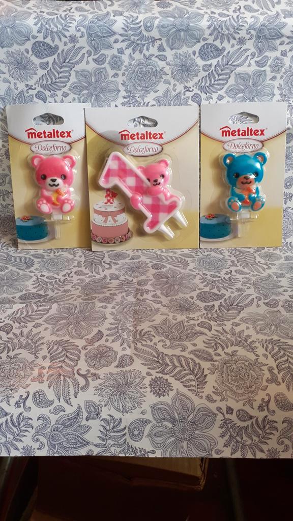 bougie neuve ourson pour gâteau anniversaire enfant, Maison & Meubles, Accessoires pour la Maison | Bougeoirs & Bougies, Neuf