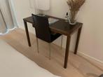 Bureau + chaise Cinna cuir et bois, Ophalen, Zo goed als nieuw, Bureau