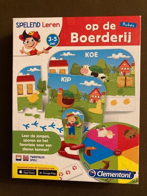 Spelend Leren, Op de Boerderij, Clementoni, Kinderen en Baby's, Speelgoed | Educatief en Creatief, Zo goed als nieuw, Ophalen of Verzenden