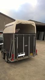 Paardentrailer te huur, Dieren en Toebehoren, Paarden en Pony's | Trailers en Aanhangwagens, Ophalen, Hout, 2-paards trailer