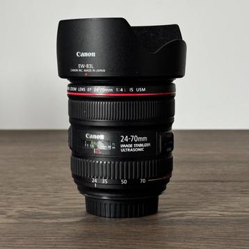 Canon EF 24-70mm f/4L IS USM beschikbaar voor biedingen