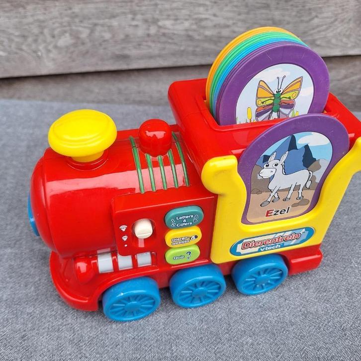 Interactieve Vtech Dierentrein, Kinderen en Baby's, Speelgoed | Vtech, Gebruikt, 6 maanden tot 2 jaar, Ophalen of Verzenden