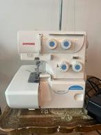Janome overlock 8002D, Hobby en Vrije tijd, Ophalen, Zo goed als nieuw, Lockmachine, Janome