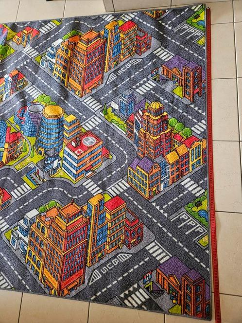 Groot Speeltapijt stratenplan auto's  200x140 cm, Kinderen en Baby's, Speelgoed | Speelkleden, Zo goed als nieuw, Ophalen
