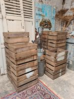 Anciennes boîtes à fruits, boîtes à pommes, boîtes en bois,, Enlèvement, Utilisé