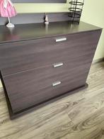 Volledige slaapkamer (kleerkast, commode, bed), Ophalen, Gebruikt