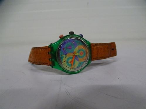 A5241 Swatch Sound Chrono SCL 102, Handtassen en Accessoires, Horloges | Kinderen, Gebruikt, Ophalen of Verzenden