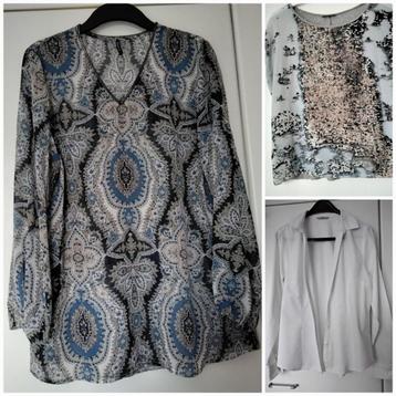 Dameskleding/Maat L - 1 tuniek/1 hemd/1 blouse beschikbaar voor biedingen