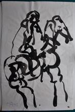 Rik Poot Ruiter Lavis, Antiek en Kunst, Ophalen of Verzenden