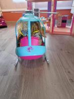 Barbie helicopter met twee poppen, Ophalen of Verzenden, Zo goed als nieuw, Barbie