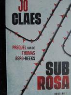 JO CLAES   SUB  ROSA NIEUW, Boeken, Ophalen of Verzenden, Nieuw, Jo Claes, België