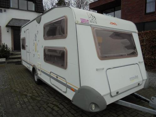 Knaus Sudwind 550,2/2003,6pp(stapelbed),zonnepanelen,MOVER, Caravans en Kamperen, Caravans, Particulier, tot en met 6, Rondzit