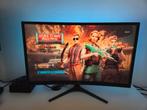 MSI Curved monitor 24 inch, 75 Hz, Computers en Software, Ophalen, Zo goed als nieuw, Full HD, VA